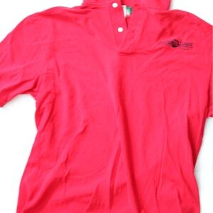 Ticketmaster Texas - polo Red XL, Outer Banks, Vintage